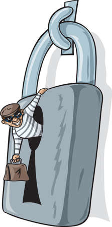 Little burglarのイラスト素材