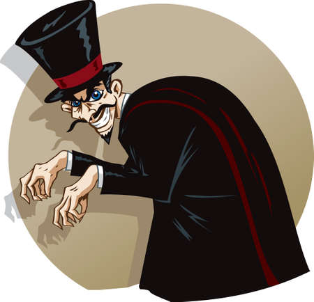 Evil magicianのイラスト素材