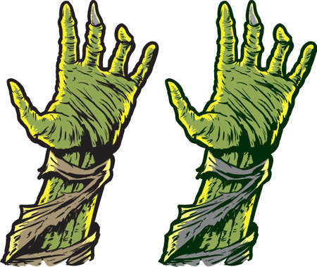 Zombie handsのイラスト素材