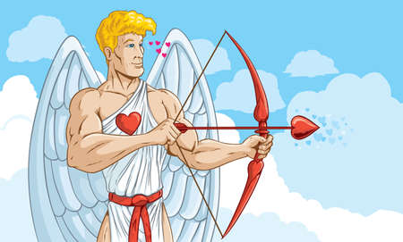 Handsome Cupidのイラスト素材