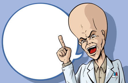 Girl with bad teethのイラスト素材