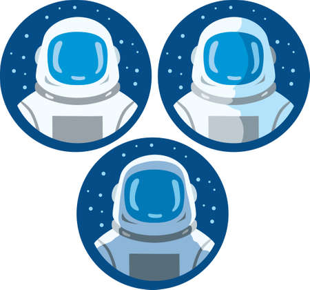 Astronaut icon のイラスト素材