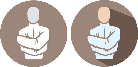 Straight Jacket Iconのイラスト素材