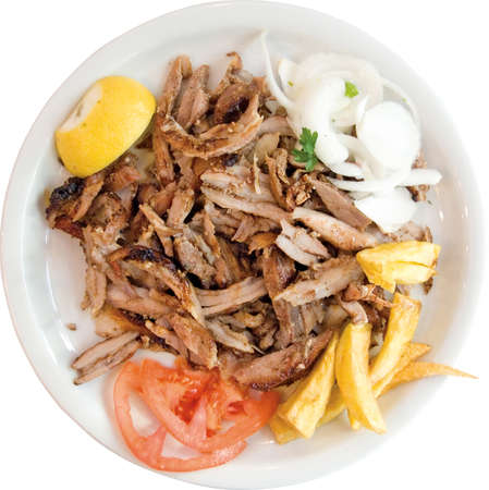 Greek Gyros の写真素材