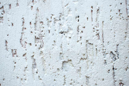 White wall with plaster pattern background. Textured backdrop. House repair, interior design concept or abstract texture backgroundeの写真素材