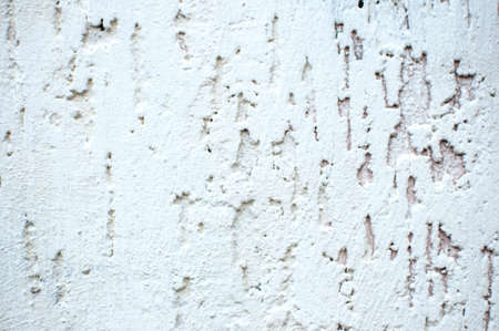 White wall with plaster pattern background. Textured backdrop. House repair, interior design concept or abstract texture backgroundeの写真素材