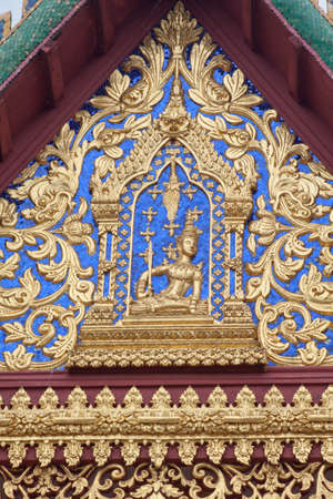 Thai style tympanumの写真素材