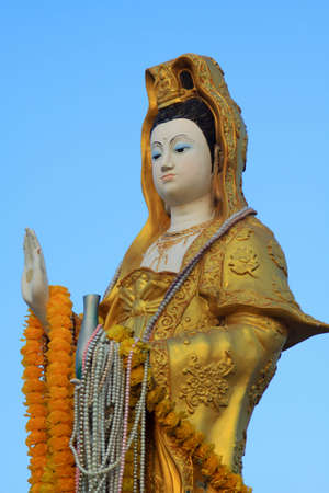 kuan yin statueの写真素材