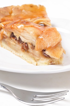 Piece of apple pie の写真素材