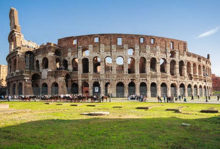 Colosseum in Romeの写真素材