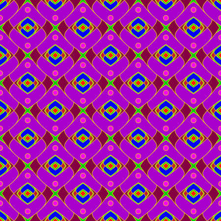 Abstract geometric colorful seamless pattern for background.のイラスト素材