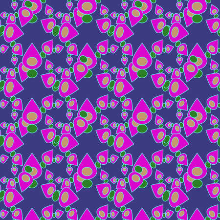 Abstract geometric colorful seamless pattern for background.
