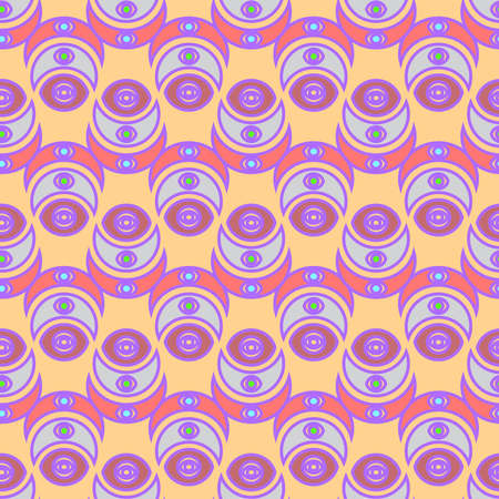 Abstract geometric colorful seamless pattern for backgroundのイラスト素材
