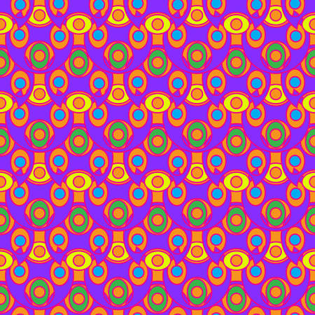 Abstract geometric colorful seamless pattern for background.のイラスト素材