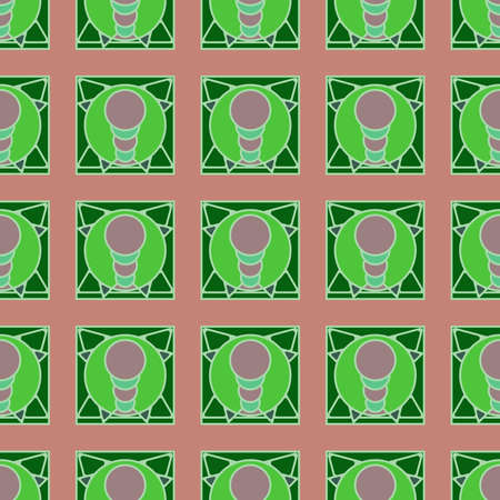 Multicolored geometric traditional new seamless pattern for backgroundのイラスト素材