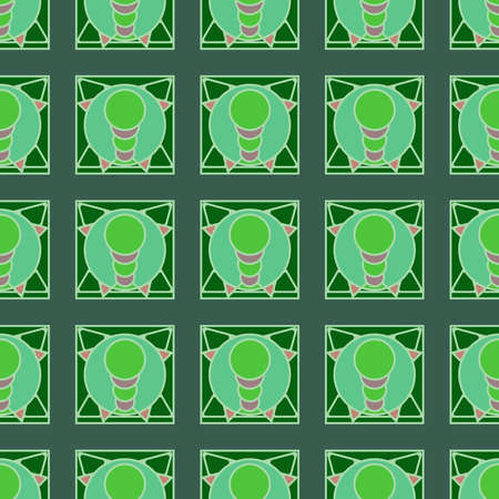 Multicolored geometric traditional new seamless pattern for backgroundのイラスト素材