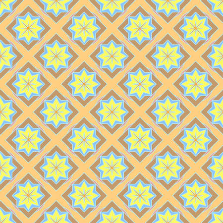 Multicolored geometric traditional new seamless pattern for backgroundのイラスト素材