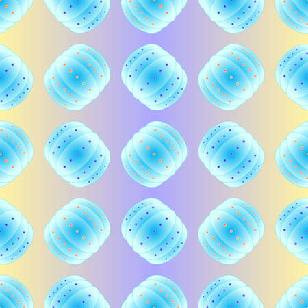 Bubble bump football equipment the seamless pattern.のイラスト素材