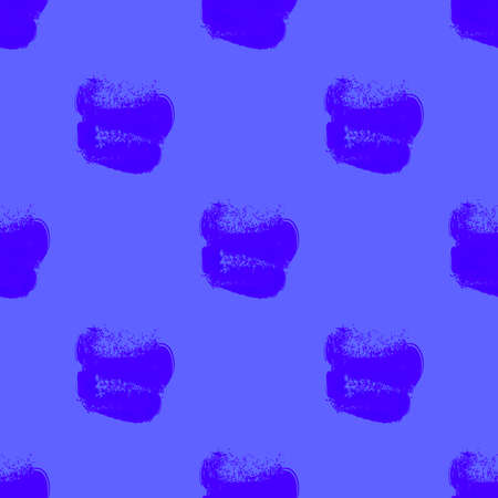 Watercolor abstract blot in the form of clouds seamless pattern.のイラスト素材