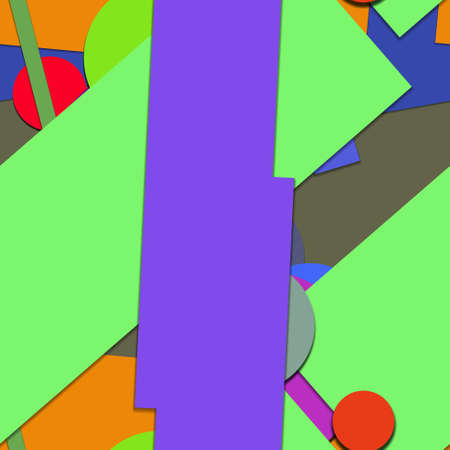 Flat material design - Creative vector trend seamless.のイラスト素材