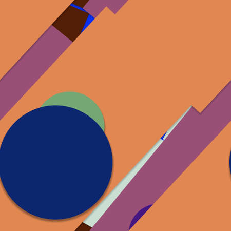 Flat material design - Creative vector trend seamless.のイラスト素材