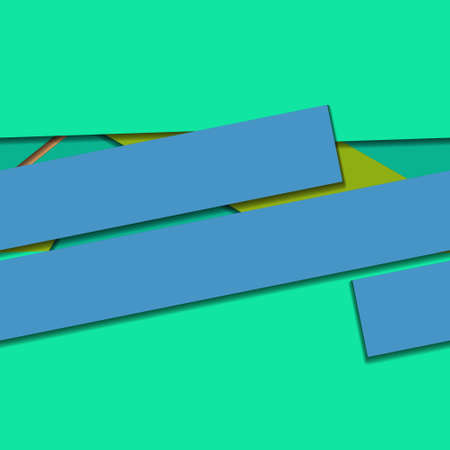 Flat material design - Creative vector trend seamless.のイラスト素材