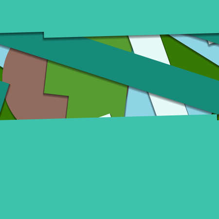 Flat material design - Creative vector trend seamless.のイラスト素材