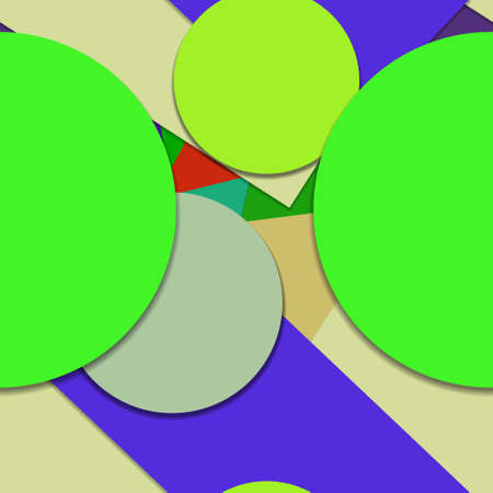 Flat material design - Creative vector trend seamless.のイラスト素材