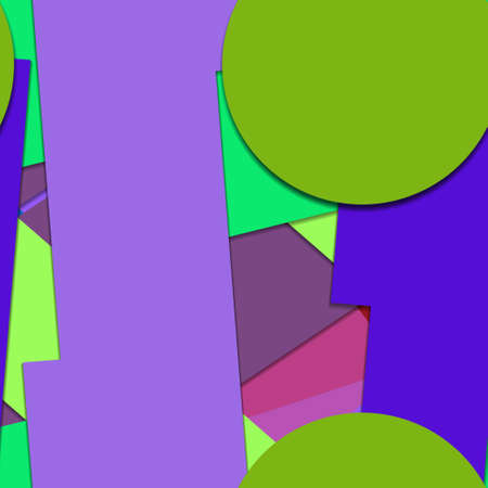 Flat material design - Creative vector trend seamless.のイラスト素材