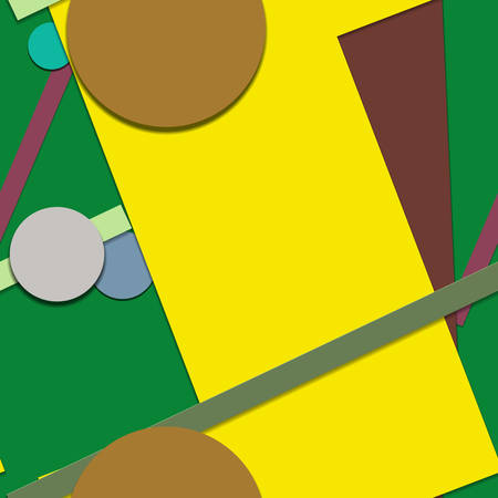 Flat material design - Creative vector trend seamless.のイラスト素材