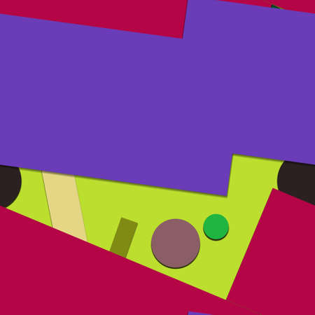 Flat material design - Creative vector trend seamless.のイラスト素材