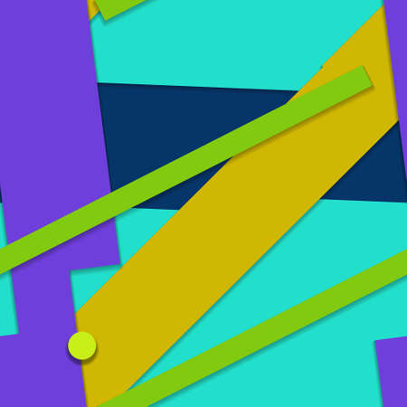 Flat material design - Creative vector trend seamless.のイラスト素材