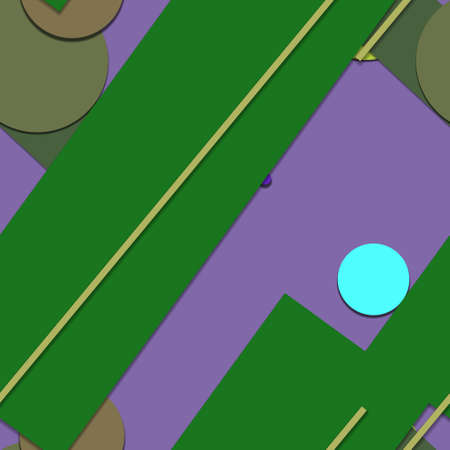 Flat material design - Creative vector trend seamless.のイラスト素材