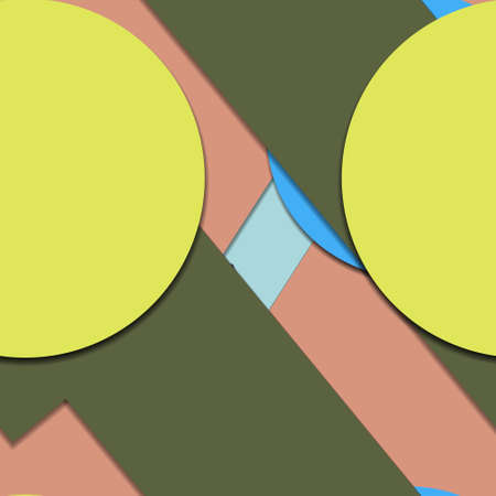 Flat material design - Creative vector trend seamless.のイラスト素材
