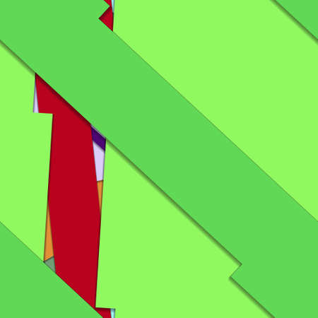 Flat material design - Creative vector trend seamless.のイラスト素材