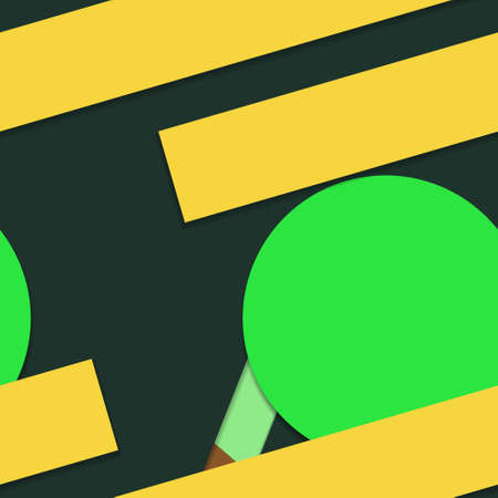 Flat material design - Creative vector trend seamless.のイラスト素材