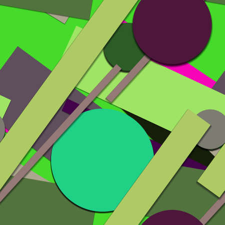 Flat material design - Creative vector trend seamless.のイラスト素材