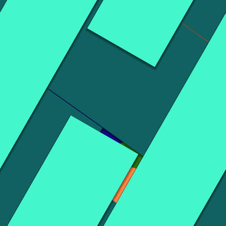 Flat material design - Creative vector trend seamless.のイラスト素材