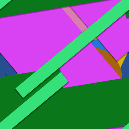 Flat material design - Creative vector trend seamless.のイラスト素材