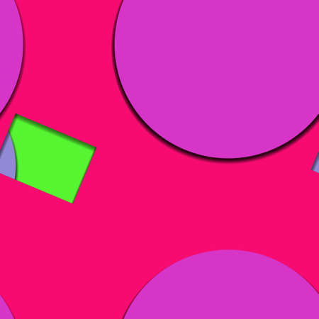 Flat material design - Creative vector trend seamless.のイラスト素材