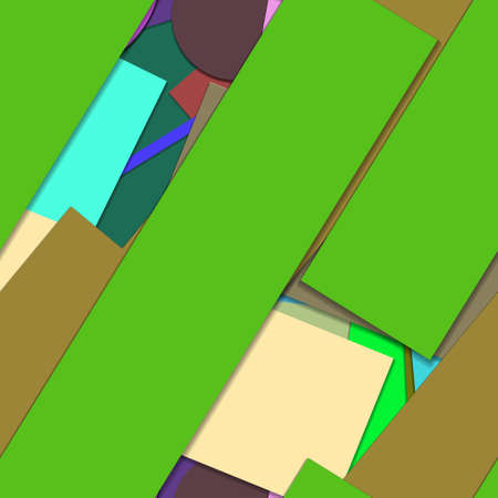Flat material design - Creative vector trend seamless.のイラスト素材