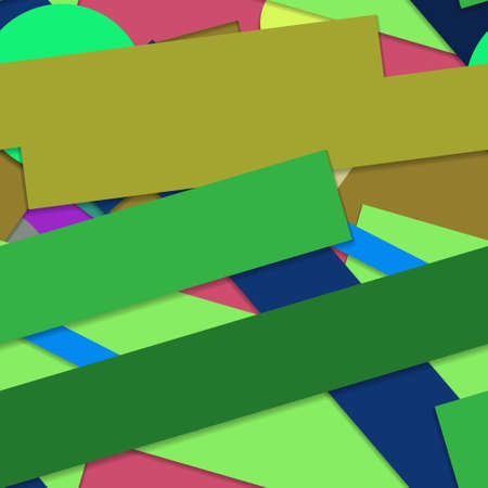 Flat material design - Creative vector trend seamless.のイラスト素材