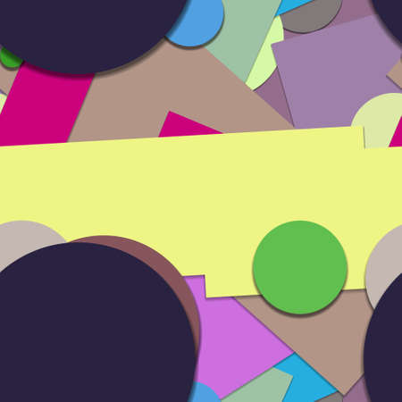 Flat material design - Creative vector trend seamless.のイラスト素材