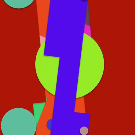 Flat material design - Creative vector trend seamless.のイラスト素材