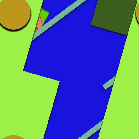 Flat material design - Creative vector trend seamless.のイラスト素材