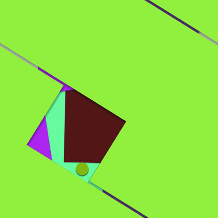 Flat material design - Creative vector trend seamless.のイラスト素材