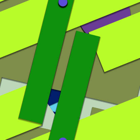 Flat material design - Creative vector trend seamless.のイラスト素材