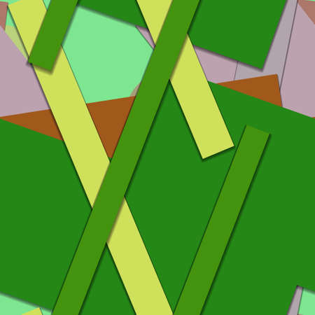 Flat material design - Creative vector trend seamless.のイラスト素材