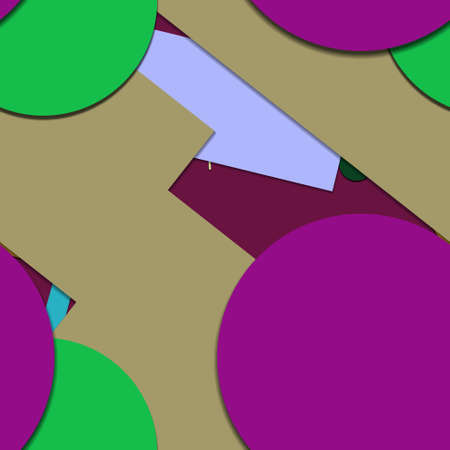 Flat material design - Creative vector trend seamless.のイラスト素材