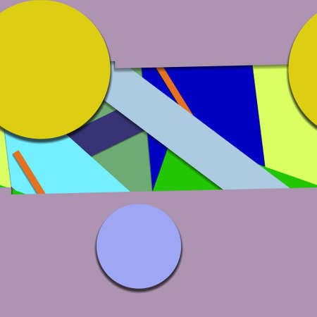 Flat material design - Creative vector trend seamless.のイラスト素材